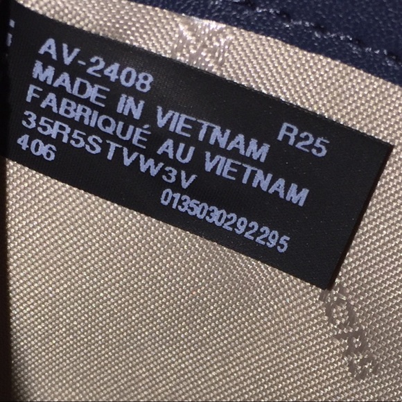 Michael Kors Navy Double Zip Phone Wallet Wristlet - Picture 9 of 10